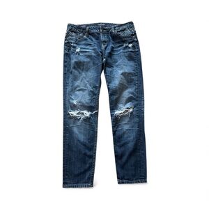 Vigoss Jeans The Boyfriend Rolled Up Skinny Women Size 11/27
